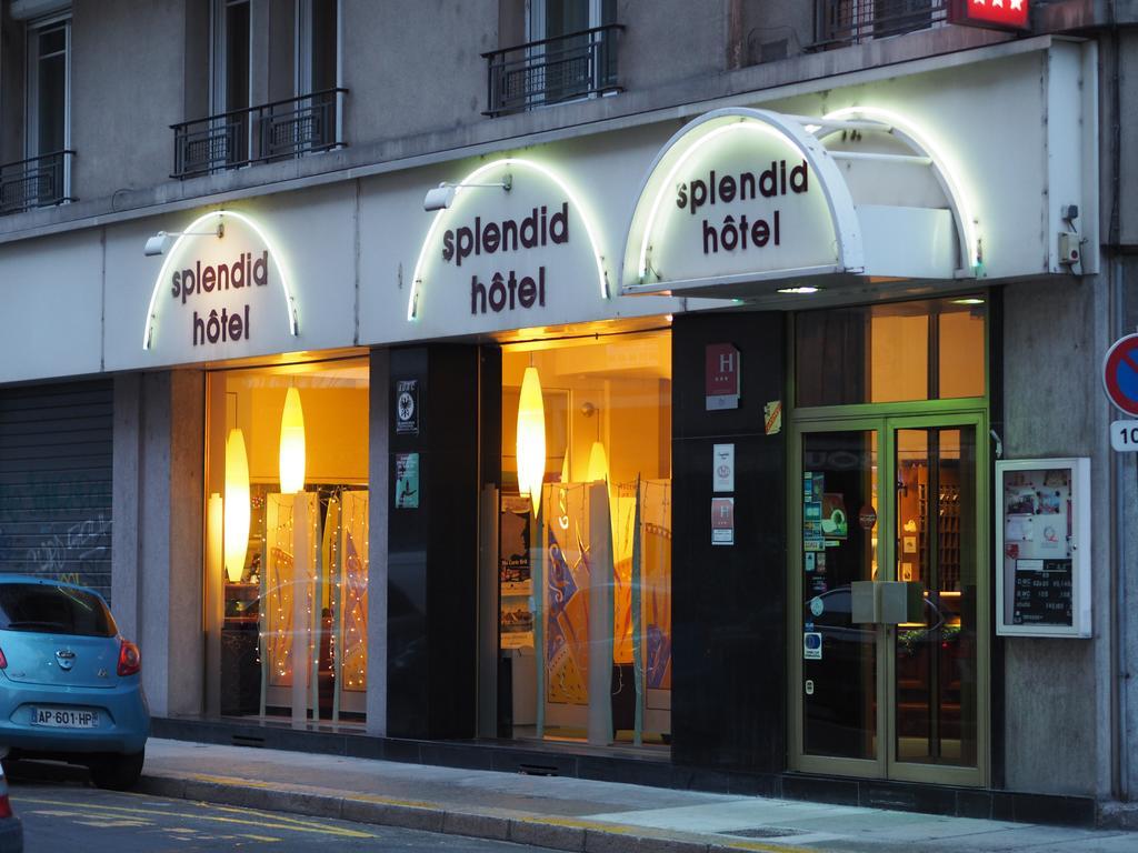 Splendid Hotel Grenoble Centre Gare Zewnętrze zdjęcie